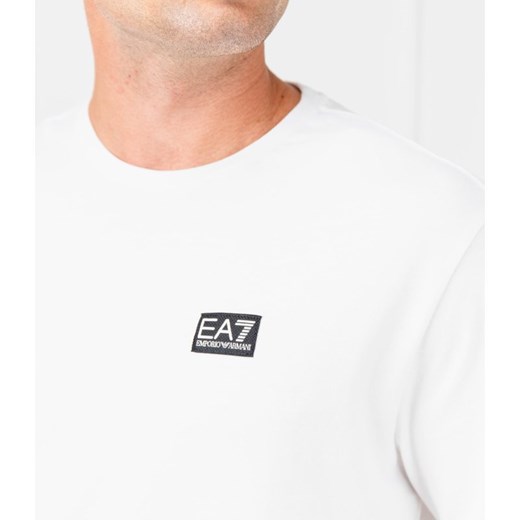 T-shirt męski Emporio Armani biały z krótkim rękawem 