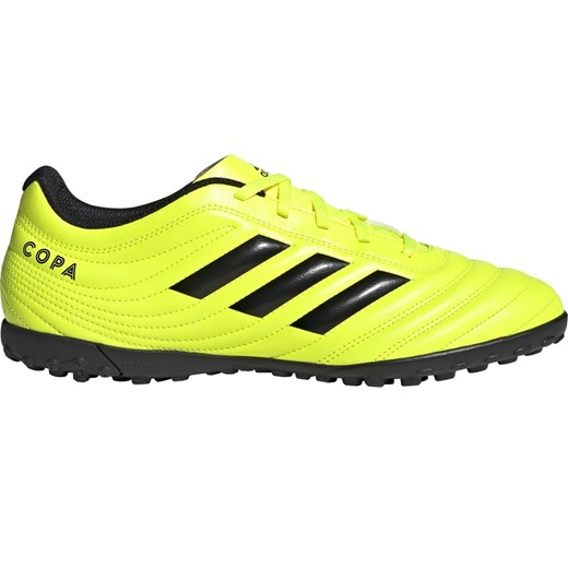 Buty sportowe męskie Adidas copa żółte sznurowane 