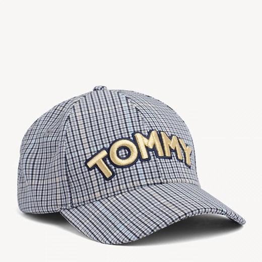 Czapka z daszkiem damska Tommy Hilfiger w nadruki
