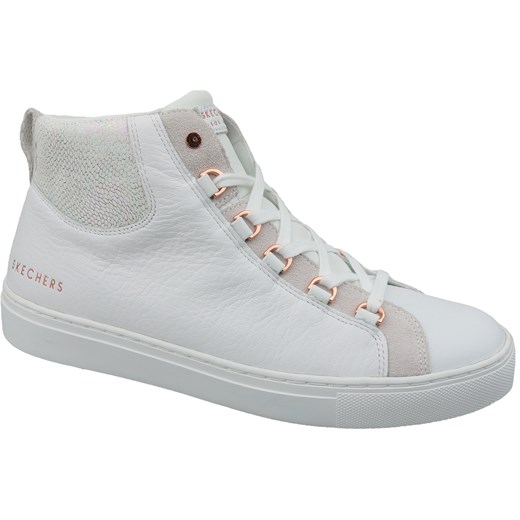 Skechers Side Street Core-Set Hi  73581-WHT buty sneakers, buty sportowe damskie białe 35