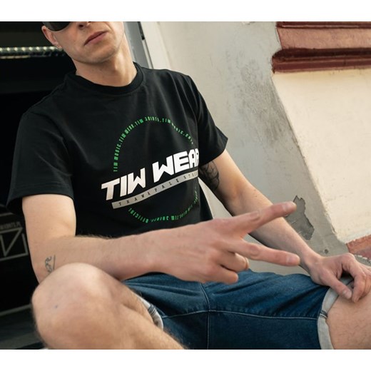 T-shirt męski Tiw z krótkim rękawem 