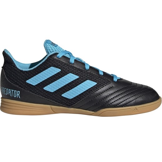 Buty piłkarskie adidas Predator 19.4 IN Sala Junior czarno niebieskie G25830 Adidas  37 1/3 sport-home.pl