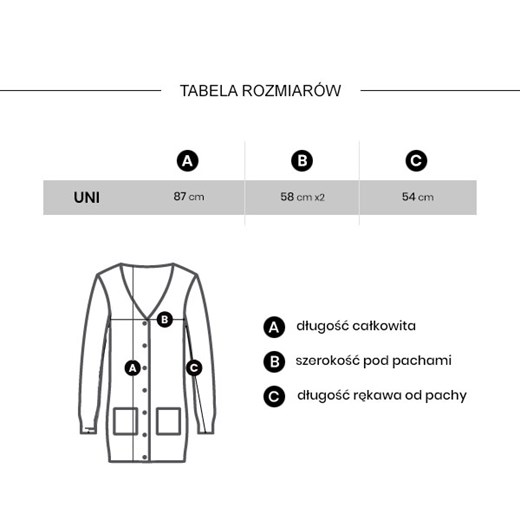Carl Kardigan Warkocz Pudrowy Róż