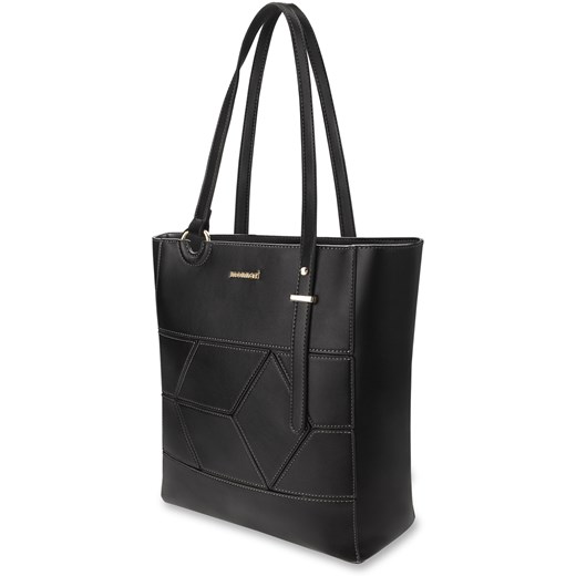 Shopper bag Monnari bez dodatków elegancka matowa duża 