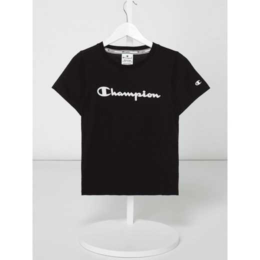T-shirt z gumowym nadrukiem z logo  Champion XL Peek&Cloppenburg 