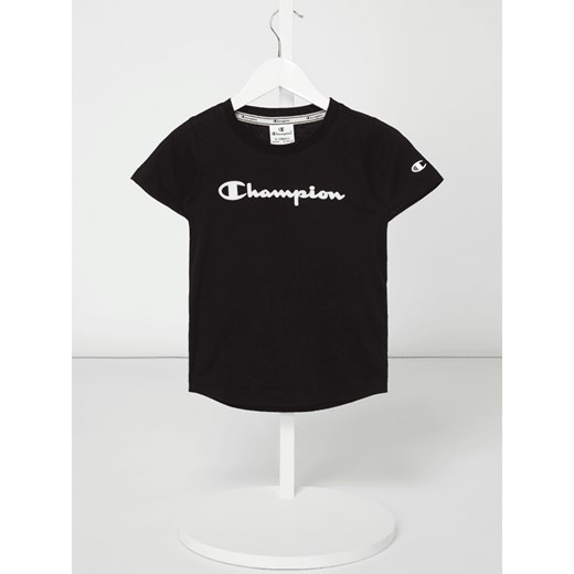 T-shirt z nadrukiem z logo  Champion XS Peek&Cloppenburg 