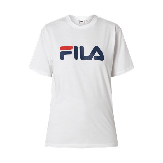 T-shirt z detalami z logo  Fila M Peek&Cloppenburg 