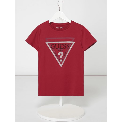 T-shirt z nadrukiem z logo Guess  170-176 Peek&Cloppenburg 