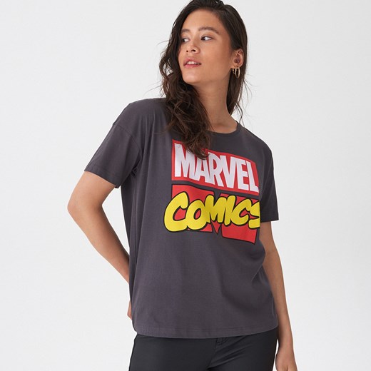 House - Koszulka z nadrukiem Marvel - Czarny House  XS 