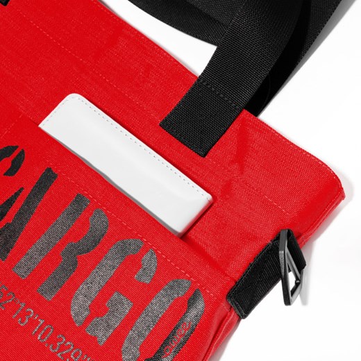 Shopper bag Cargo By Owee bez dodatków duża w stylu młodzieżowym na ramię 