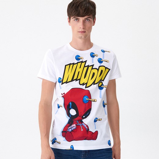House - T-shirt Marvel - Biały House  M 