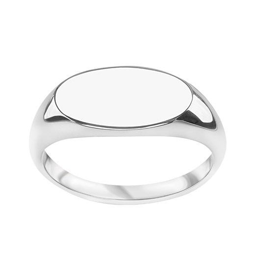 Simple - srebrny pierścionek YES   YES.pl