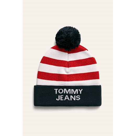 Czapka zimowa damska granatowa Tommy Jeans 
