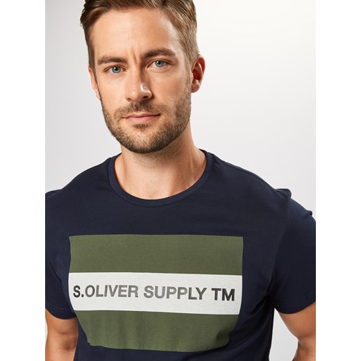 T-shirt męski S.oliver Red Label 