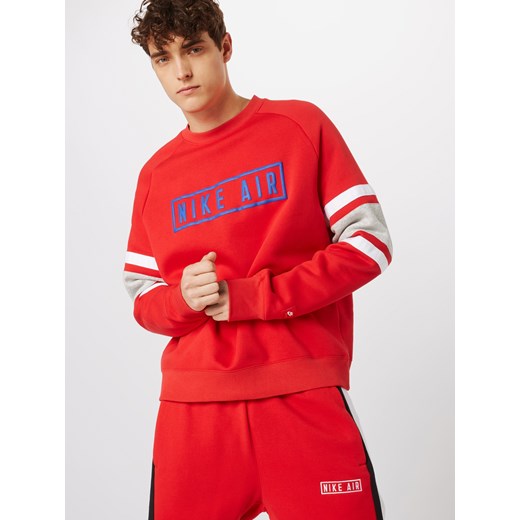 Czerwona bluza sportowa Nike Sportswear dresowa 