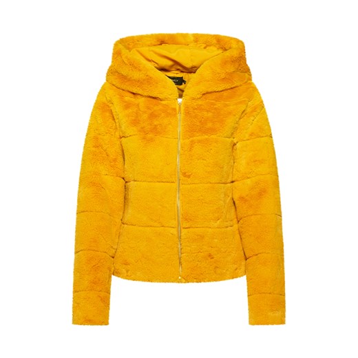Futro damskie Only casual żółte
