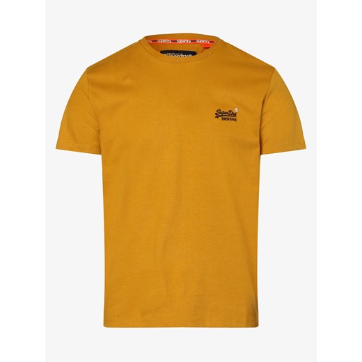 Superdry - T-shirt męski, żółty  Superdry XXL vangraaf