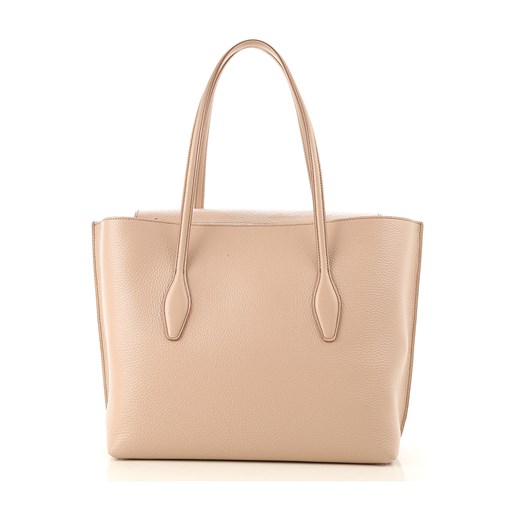 Tods Torba typu Tote, Bright Nude, Crackle Leather, 2019