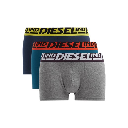 Obcisłe bokserki męskie z mieszanki bawełny i elastanu w zestawie 3 szt.  Diesel S Peek&Cloppenburg 