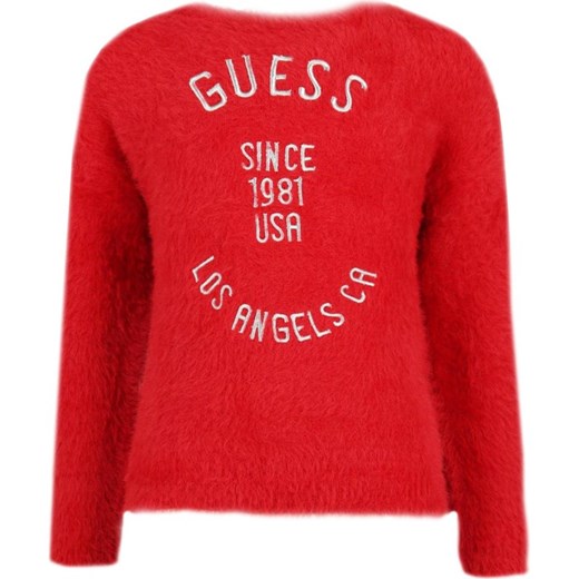 Sweter dziewczęcy Guess z napisem 