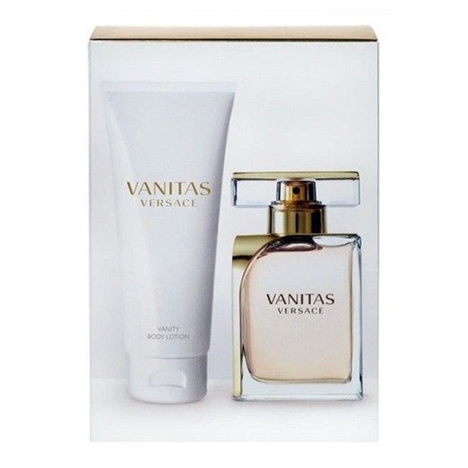 Versace Vanitas W Zestaw perfum Edp 100ml + 100ml Balsam e-glamour bialy balsamy