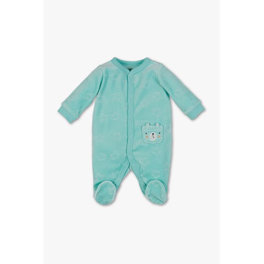 Odzież dla niemowląt niebieska Baby Club z nadrukami 