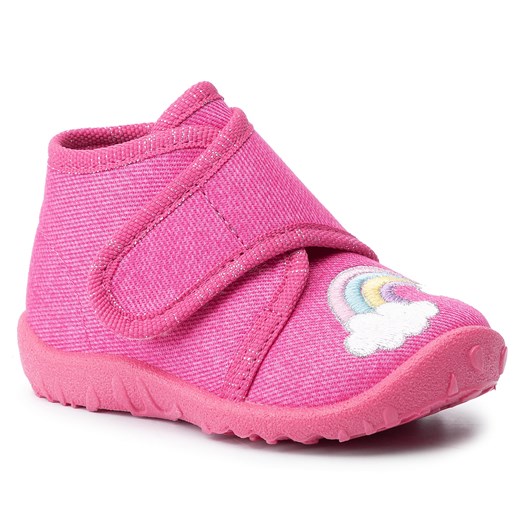 Różowe buciki niemowlęce Superfit 