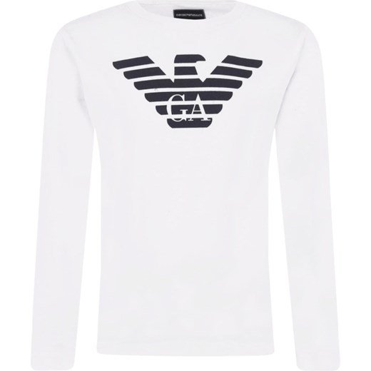 T-shirt chłopięce Emporio Armani biały 