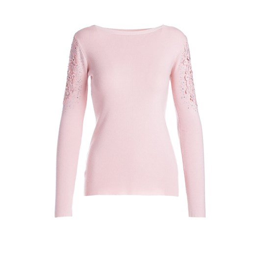 Różowy Sweter Rosamund  Renee M/L Renee odzież
