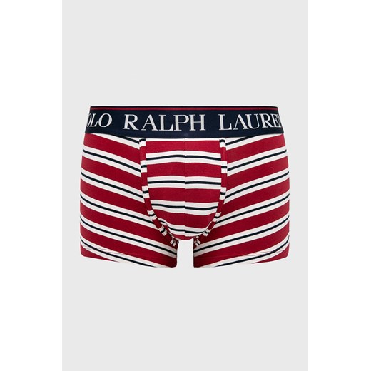 Majtki męskie czerwone Polo Ralph Lauren z elastanu 