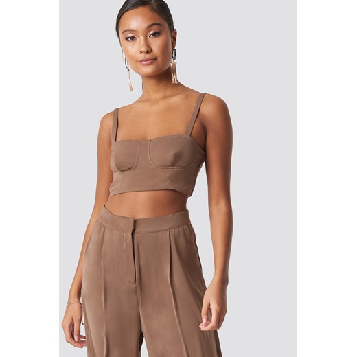 XLE the Label George Bralette - Brown  Xle The Label L NA-KD