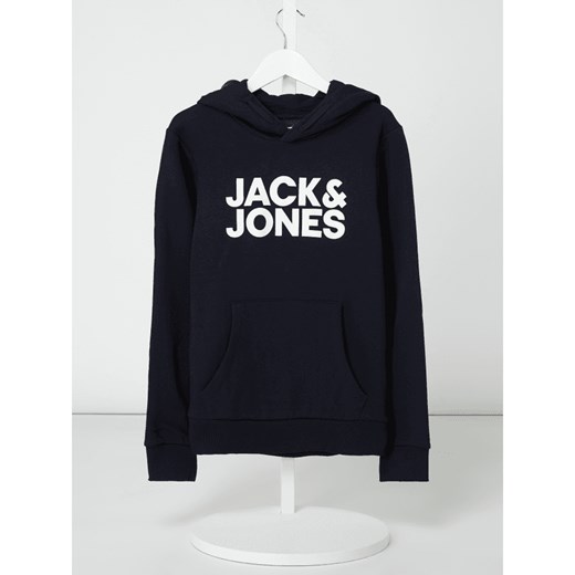 Bluza z kapturem z nadrukiem z logo Jack & Jones  164 Peek&Cloppenburg 