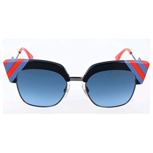 Fendi damskie okulary przeciwsłoneczne FF 0241/S 08, czarne (Blue), 50