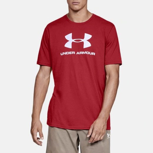 Czerwona koszulka sportowa Under Armour 