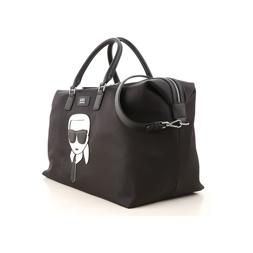Shopper bag Karl Lagerfeld duża do ręki bez dodatków 