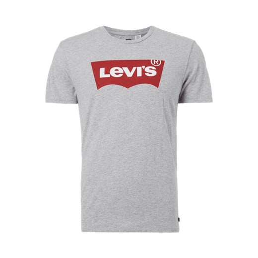 Levi's t-shirt męski szary z krótkimi rękawami młodzieżowy 