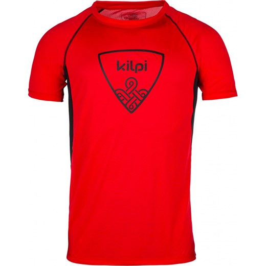 Koszulka sportowa Kilpi czerwona z elastanu 