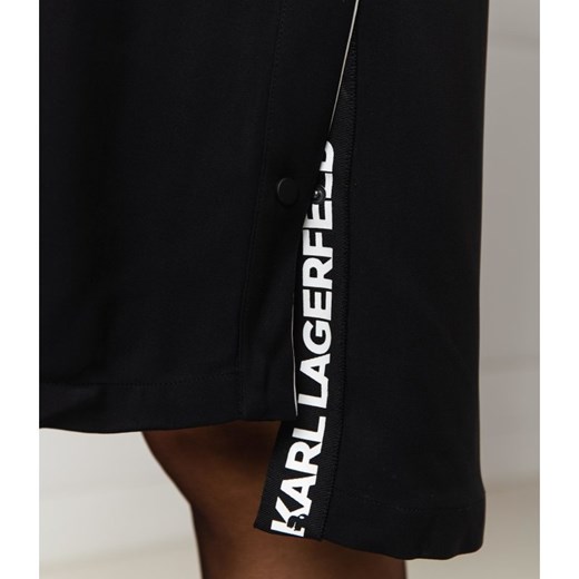 Sukienka Karl Lagerfeld mini prosta z krótkim rękawem 