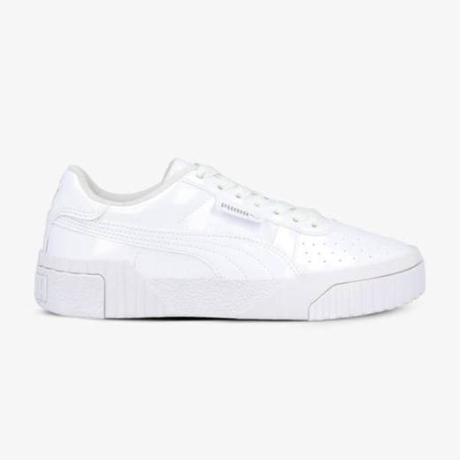 Buty sportowe damskie Puma sneakersy białe płaskie na wiosnę sznurowane 