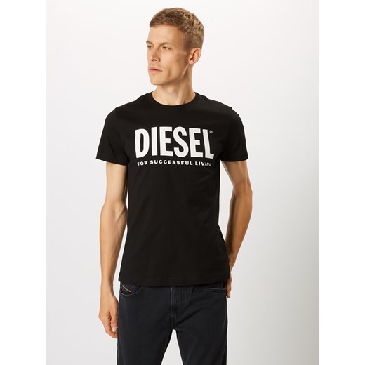 Koszulka sportowa czarna Diesel 