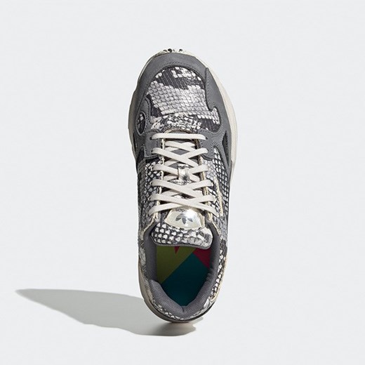 Sneakersy damskie Adidas Originals na platformie w zwierzęcy wzór sznurowane 