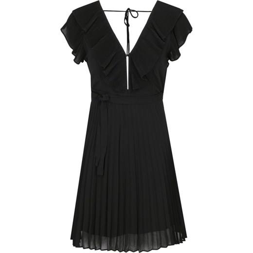 Sukienka Twinset czarna casual mini z krótkimi rękawami 