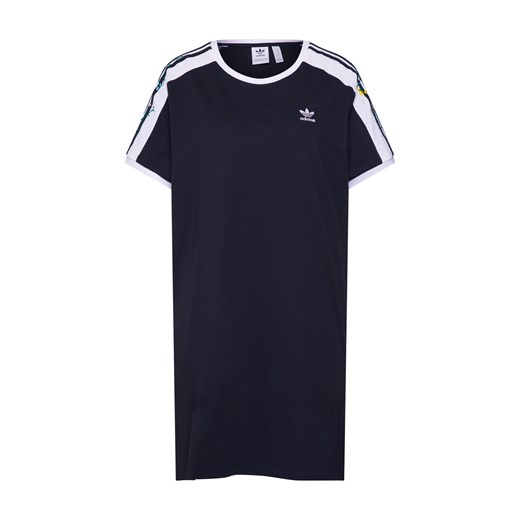 Sukienka granatowa Adidas Originals luźna 