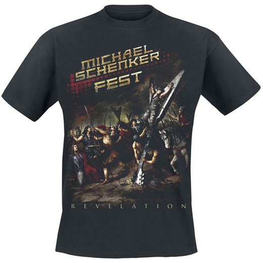 Michael Schenker Fest - Revelation - T-Shirt - czarny Michael Schenker Fest  M EMP