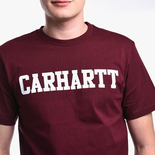 T-shirt męski Carhartt Wip z krótkimi rękawami z napisami 
