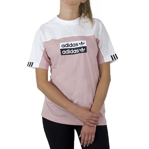 Bluzka sportowa Adidas wielokolorowa bawełniana 