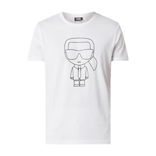 T-shirt z nadrukiem z logo  Karl Lagerfeld L Peek&Cloppenburg 