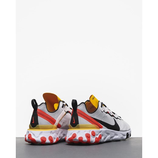 Wielokolorowe buty sportowe męskie Nike sznurowane z tworzywa sztucznego 