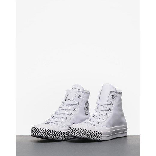 Trampki Converse Chuck 70 Hi Mission-V Wmn (white/black/white) Converse  37 Roots On The Roof