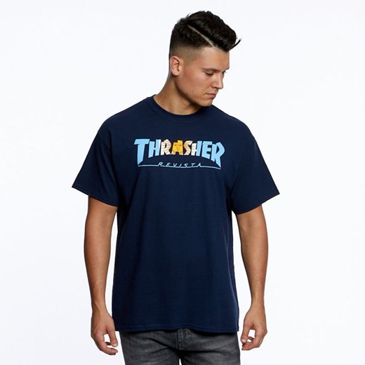 T-shirt męski Thrasher z krótkimi rękawami 